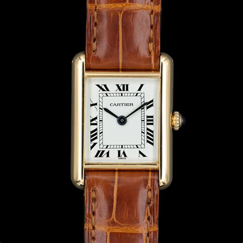 reloj cartier quartz genuine leather|cartier pagina oficial.